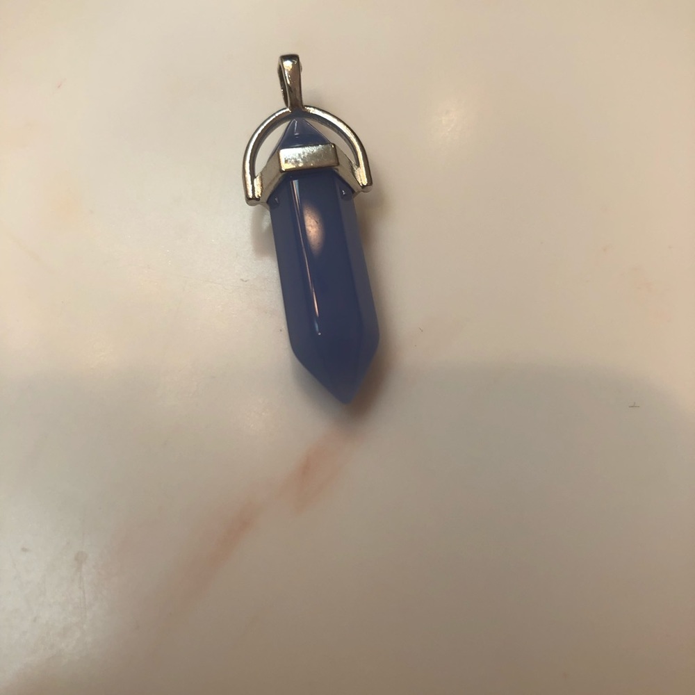 1pc Natural Quartz Crystal Stone Point Chakra Healing Gemstone Pendants Jewelry - Picture 2 of 14